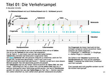 Spiel die bunten Punkte Titel 01 Verkehrsampel